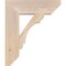 Ekena Millwork Olympic Slat Smooth Bracket, Douglas Fir, 5 1/2"W x 22"D x 26"H BKT06X22X26OLY06SDF - alternate 3